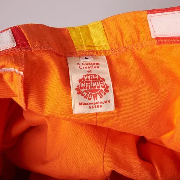 Vintage 1970s Circus Clown Costume Pants